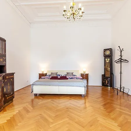 Royal Apartment By Charles Bridge View Of Saint Nicholas Church Apartment