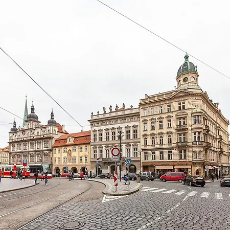Royal Apartment By Charles Bridge View Of Saint Nicholas Church Apartment