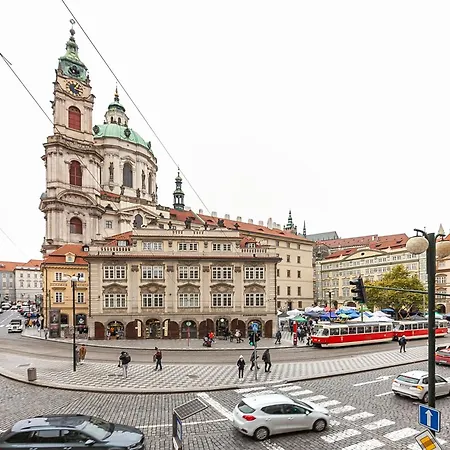 Royal By Charles Bridge View Of Saint Nicholas Church *