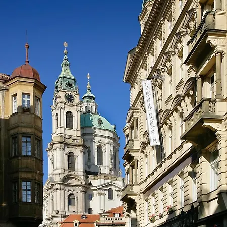 Royal Apartment By Charles Bridge View Of Saint Nicholas Church * Prag