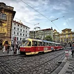Royal Apartment By Charles Bridge View Of Saint Nicholas Church Прага